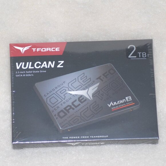 NWT T-Force Vulcan Z 2TB 2.5” Solid State Drive SATA III 6Gb/s SSD Hard Drive Th
